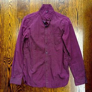 Denim & Flower Slim Fit Premium Cotton Men’s Dress Shirt